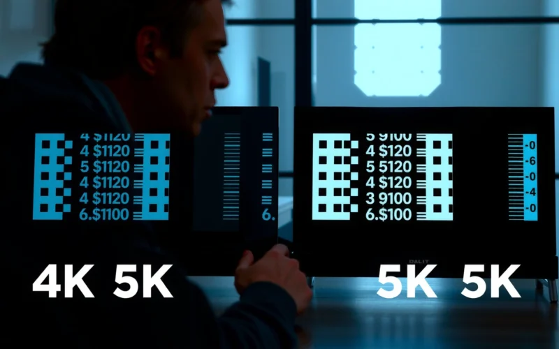 4K vs 5K Pixel Density: Which Looks Sharper?