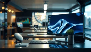 Visual comparison of 4K and 5K ultrawide resolutions highlighting sharpness differences.