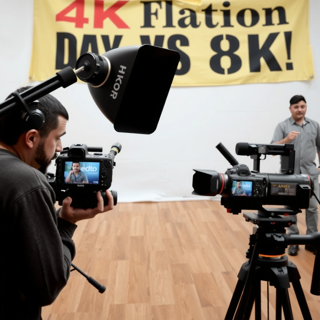 Comparison of 4K and 8K resolutions and their importance in content quality