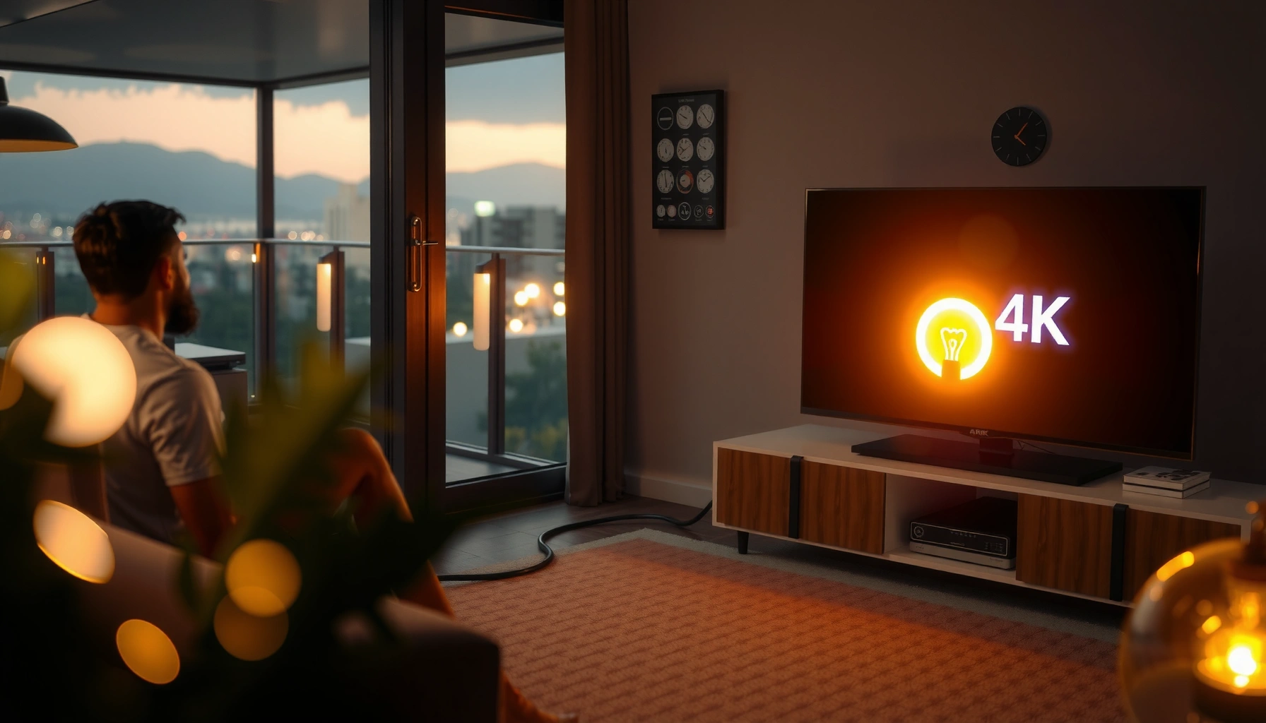 Comparison of power consumption between 4K and 8K displays, highlighting energy usage differences.