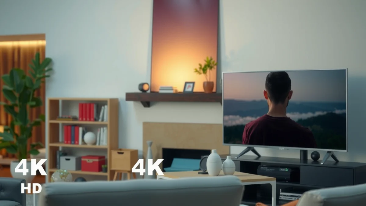 Comparison of 4K and HD TVs highlighting key differences and buying tips
