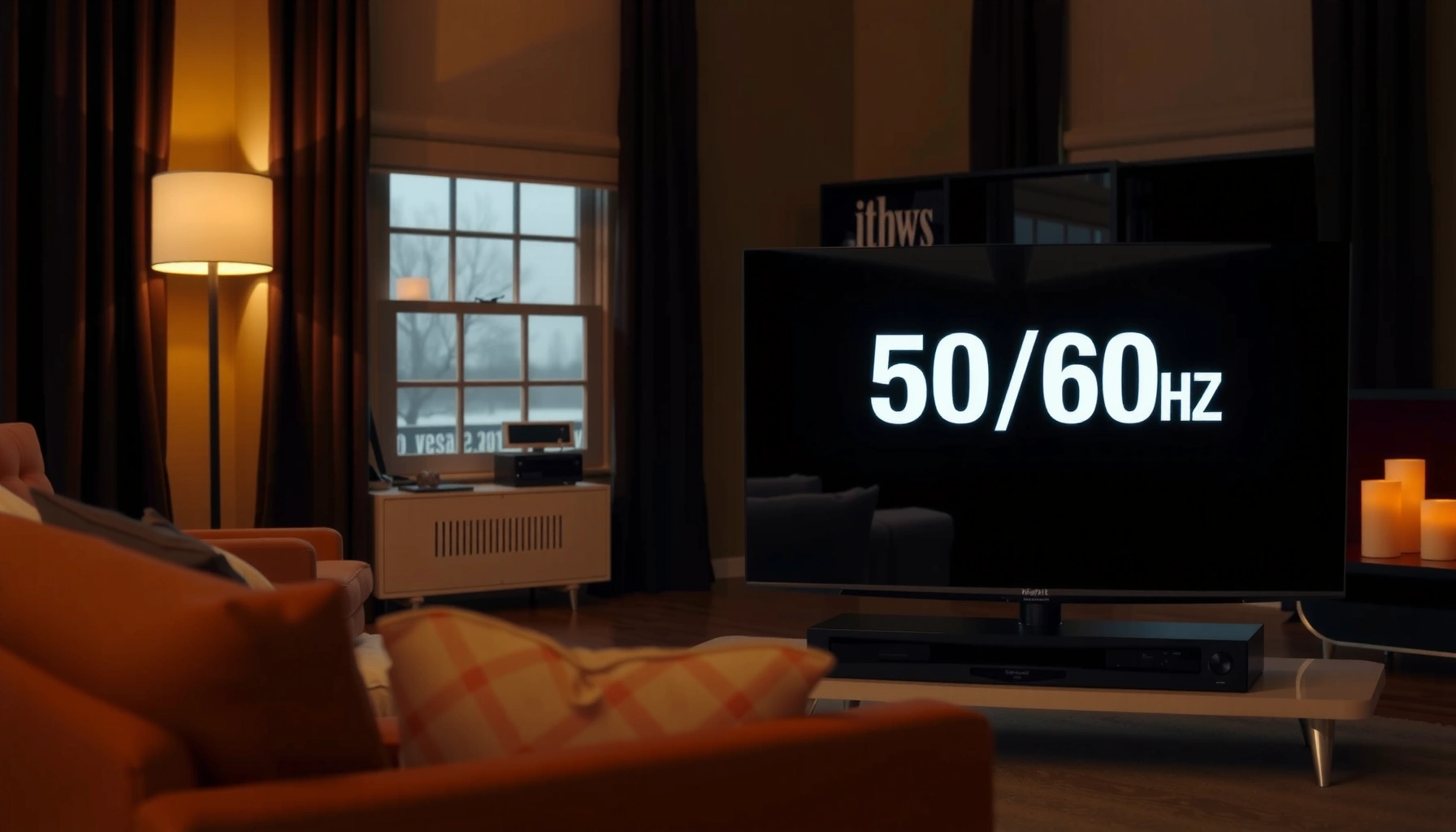 Comparison of 50Hz and 60Hz TVs highlighting key differences in performance and display quality.