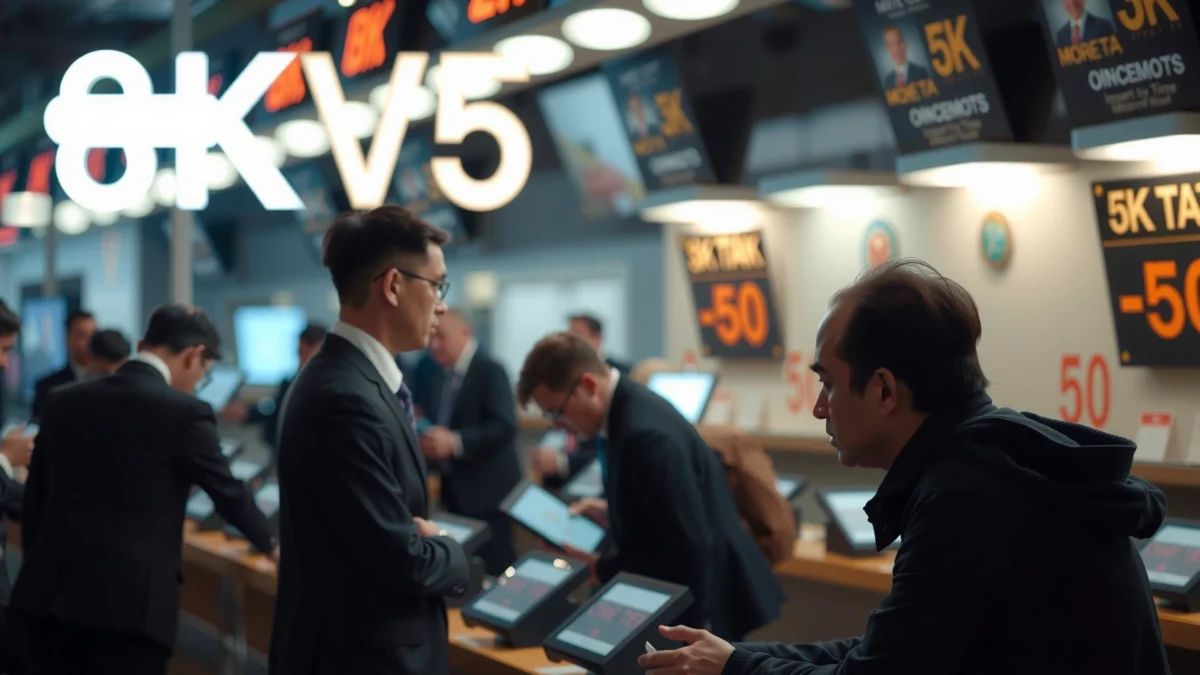 Comparison of 8K and 5K displays highlighting key differences in resolution and quality.