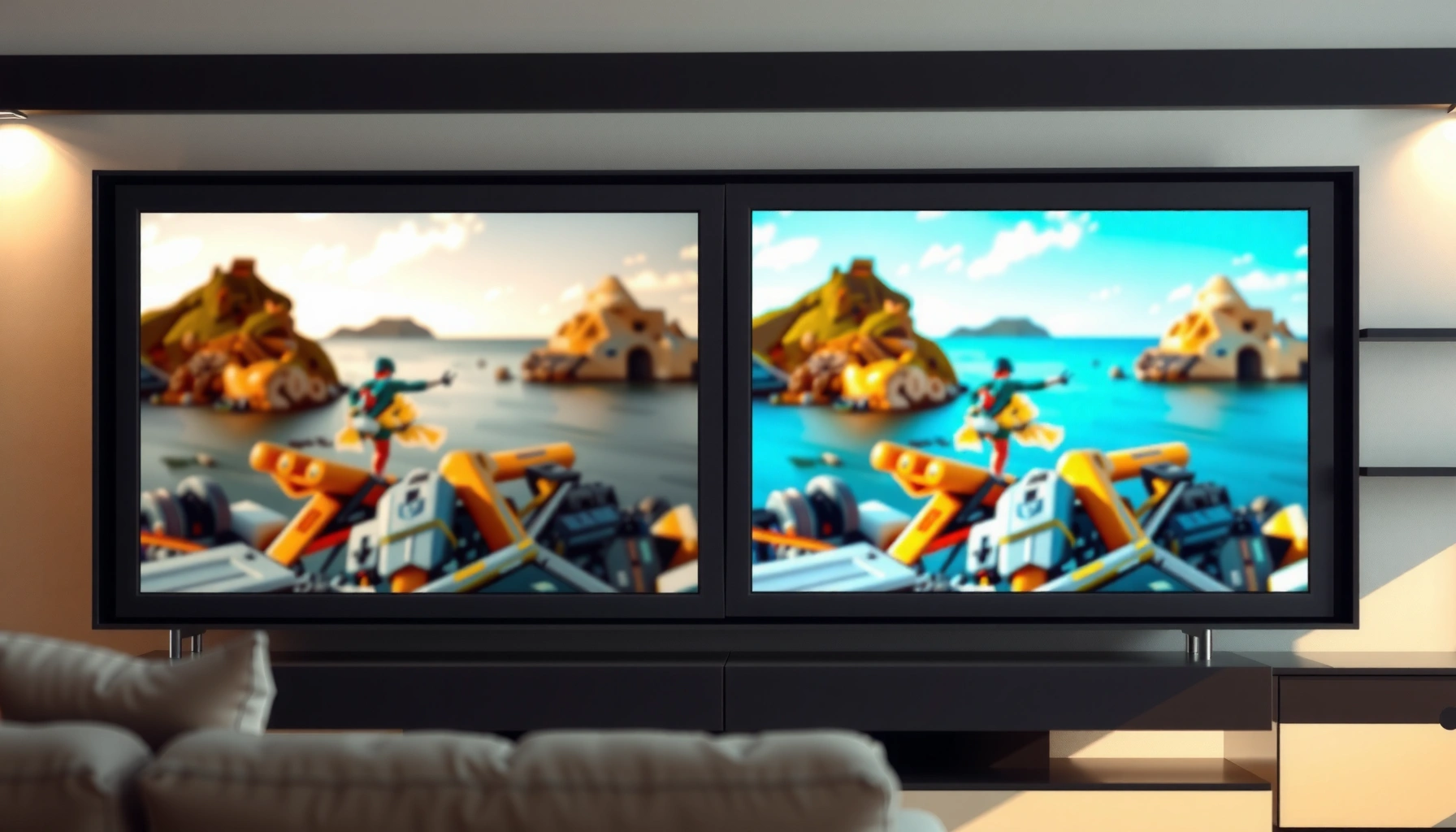 Comparison of 8K and Full HD TVs highlighting key differences for consumers