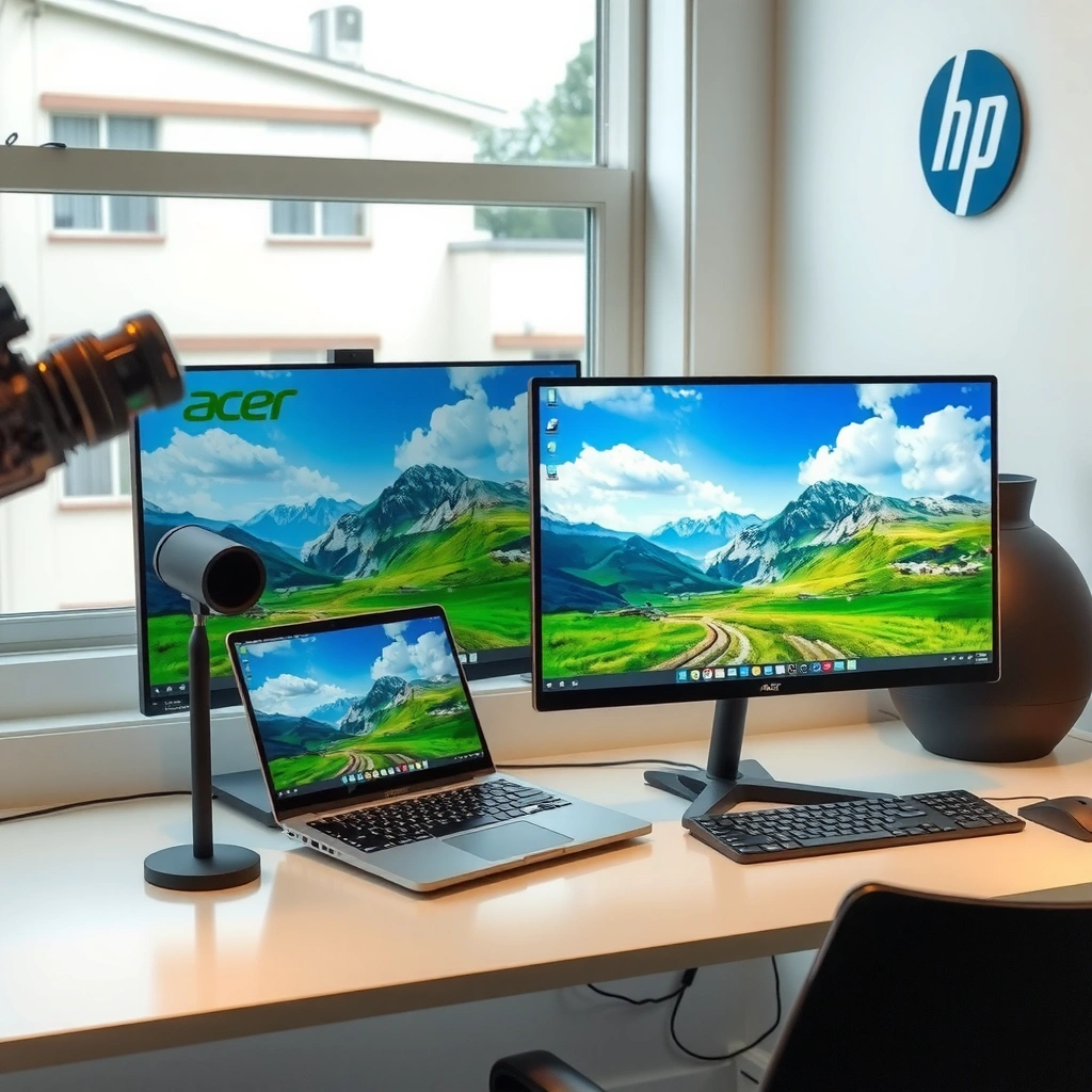 Acer vs HP monitors comparison highlighting key differences in features and specifications.