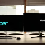 Comparison of Acer and ViewSonic monitors for choosing the best display option.