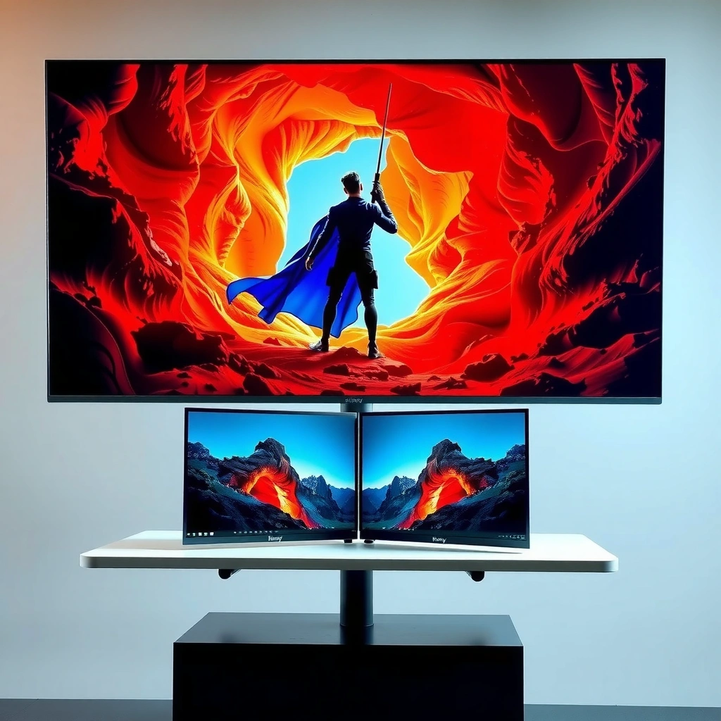 Comparison of Alienware AW3423DWF and Samsung Odyssey OLED G8 showcasing the same core OLED format