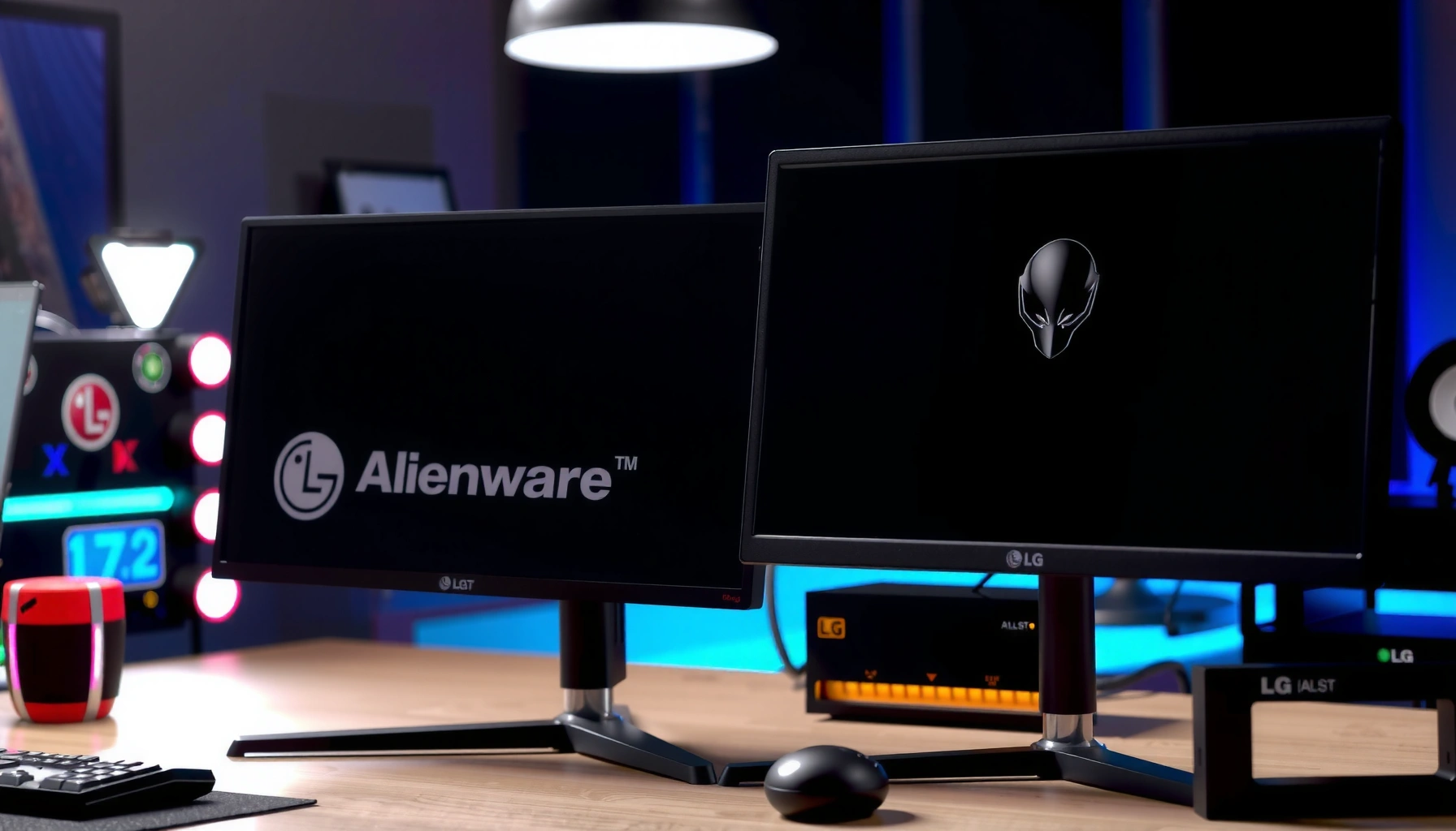 Comparison of Alienware and LG monitors for gaming and productivity.