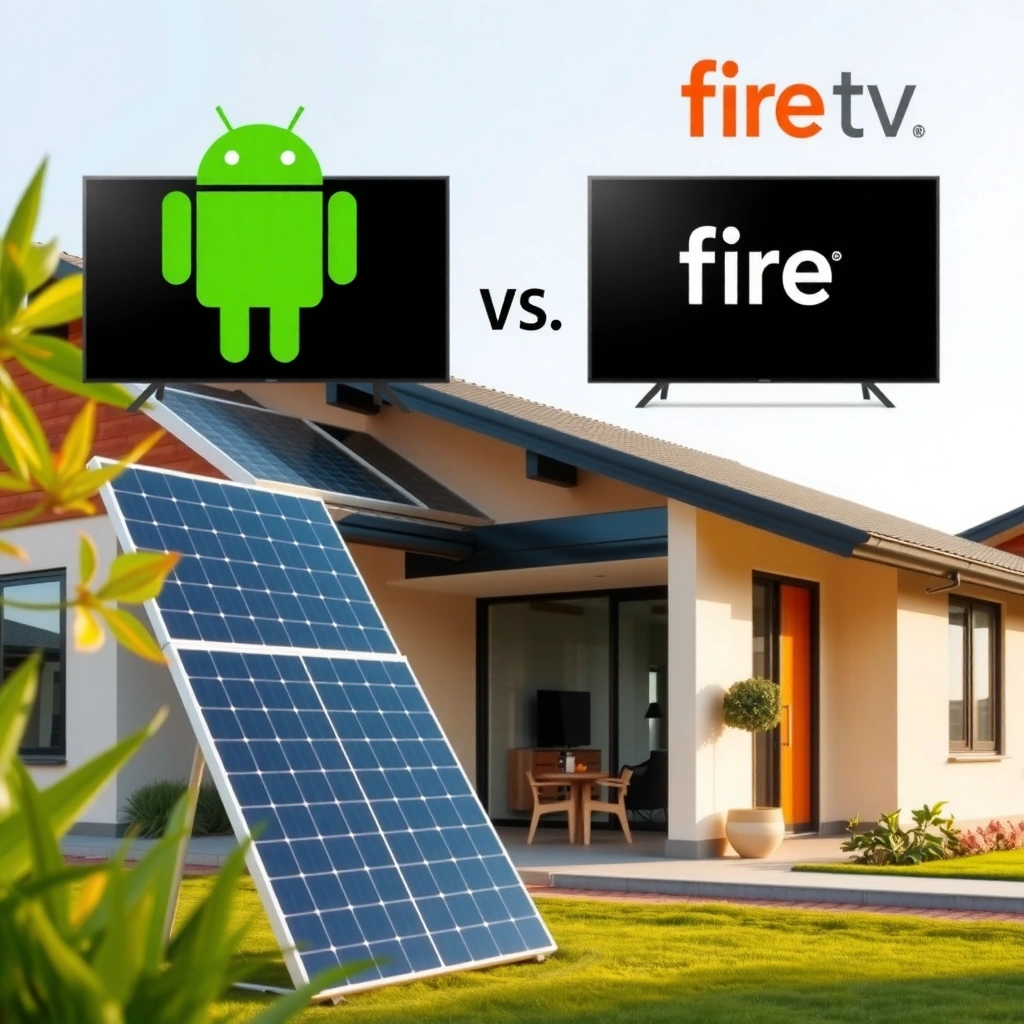 Comparison of core differences between Android TV and Fire TV streaming platforms.