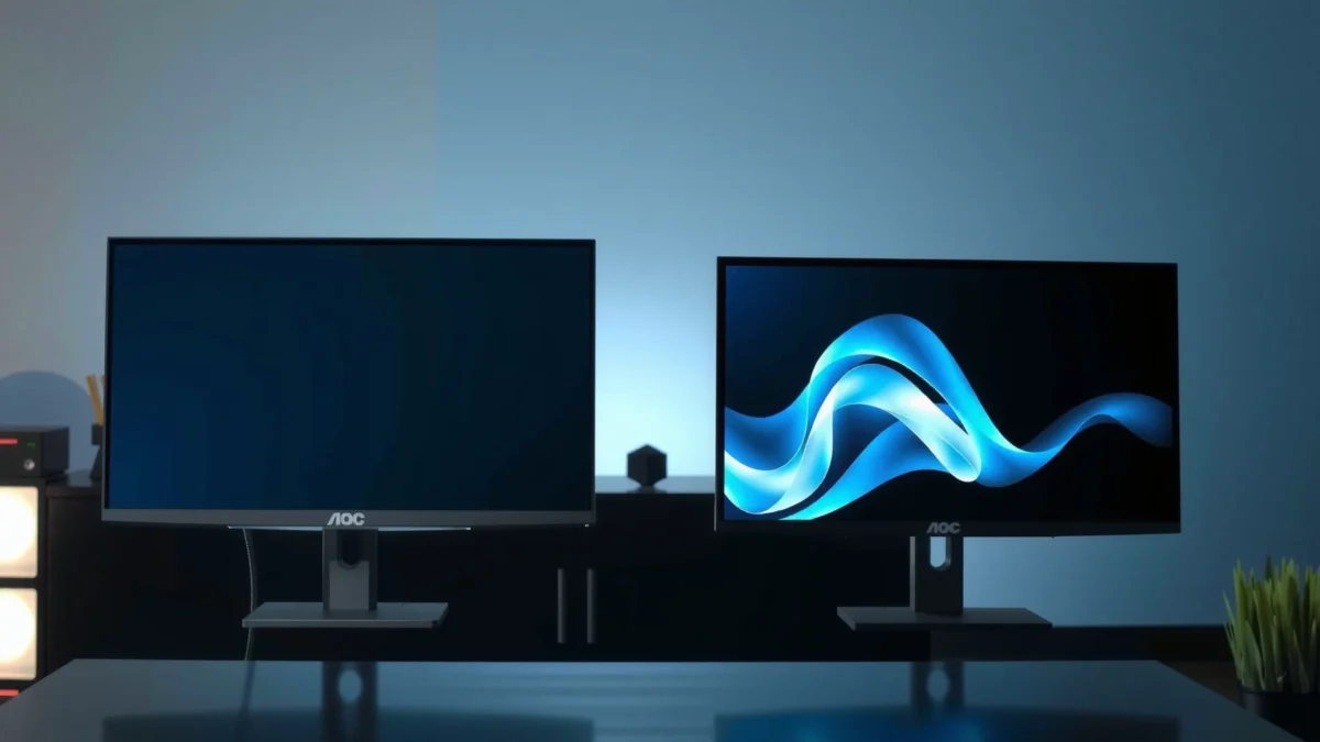 Comparison of AOC Q27G3XMN and Dell G2724D monitors for gaming