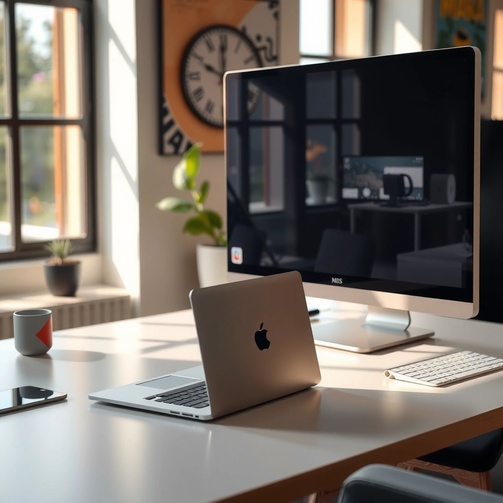 An overview of the strengths of Apple monitors for Mac users in a comparison with Samsung.