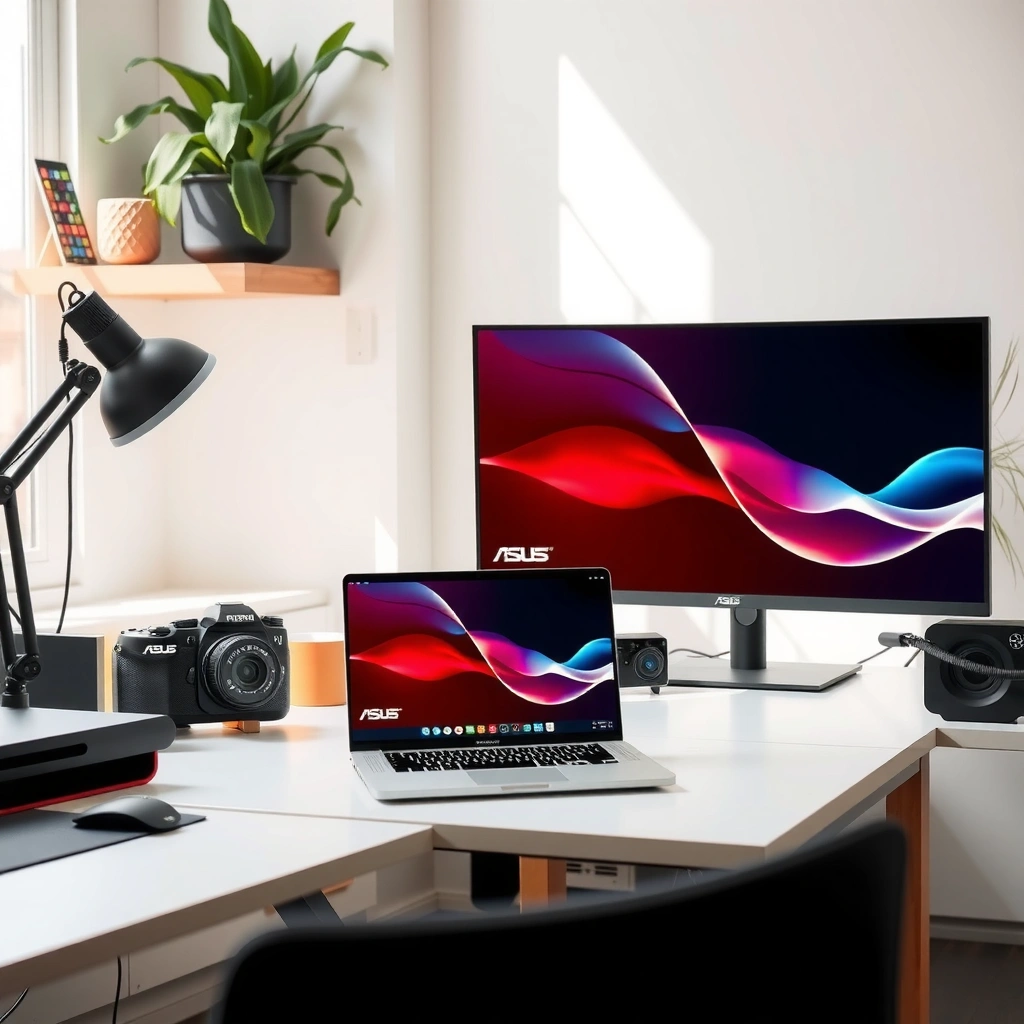 Comparison of key differences between ASUS and MSI monitors in a visual format.