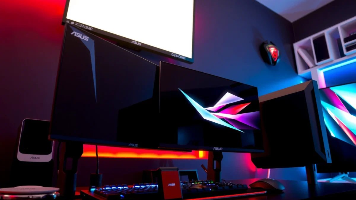 Comparison of ASUS XG27AQMR and MSI G274QPX 27-inch 1440p gaming monitors