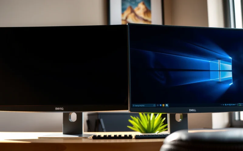 BenQ PD3205U vs Dell U3223QE: Which 4K Pro Monitor Wins?
