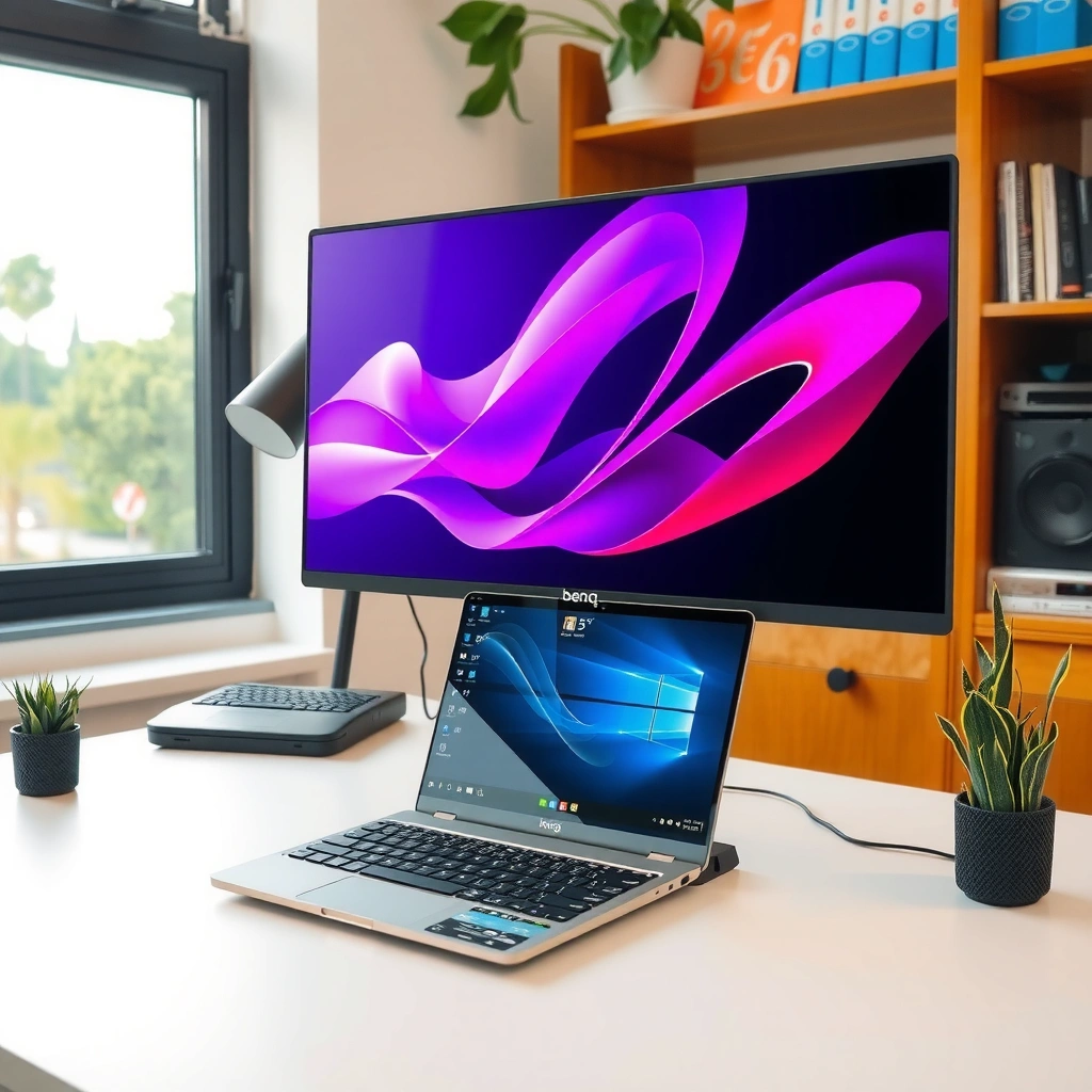 Comparison of BenQ and ViewSonic monitor strengths and brand focus in the tech market.