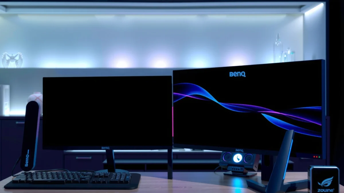 Comparison of BenQ XL2411K and Zowie XL2411K gaming monitors highlighting key differences.