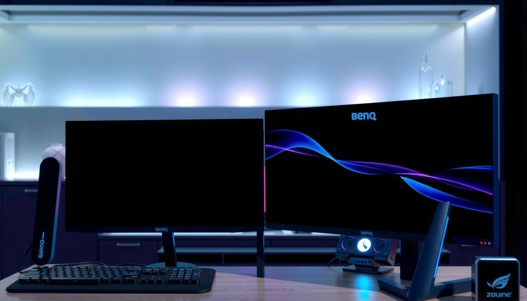 Comparison of BenQ XL2411K and Zowie XL2411K gaming monitors highlighting key differences.