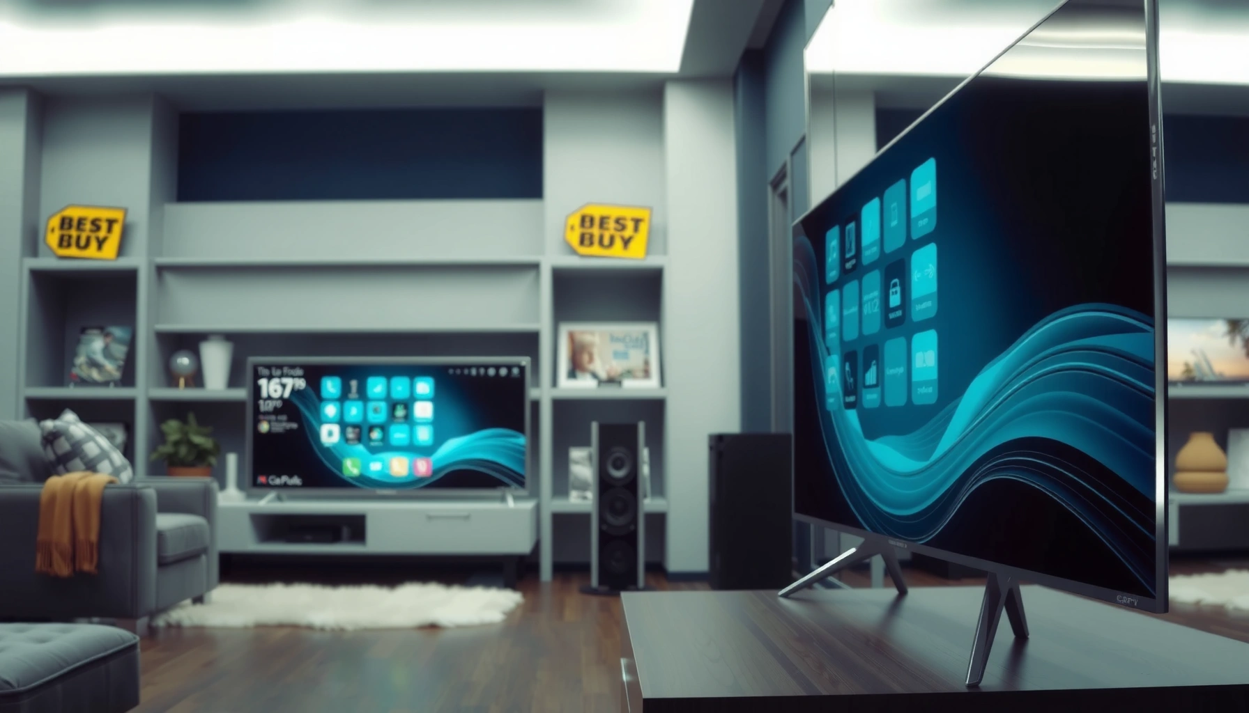Comparison of Best Buy Smart TV and Online Smart TV options for consumers