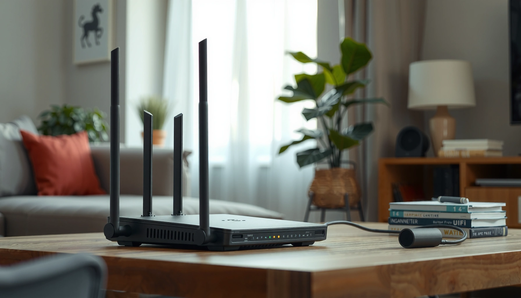 A comparison of Wi-Fi performance with different routers, illustrating the benefits of upgrading to a better router.