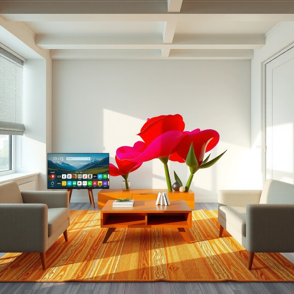 Comparison of Sony and LG TVs in bright room settings, showcasing brightness and glare handling.