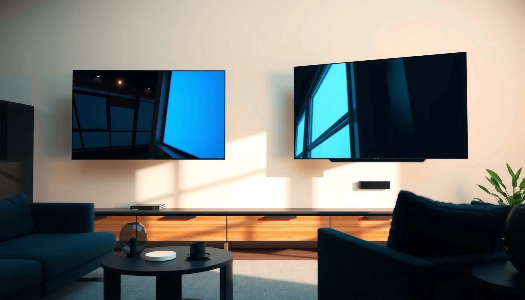 Comparison of Budget 55-Inch and Premium 50-Inch TVs for value and performance.