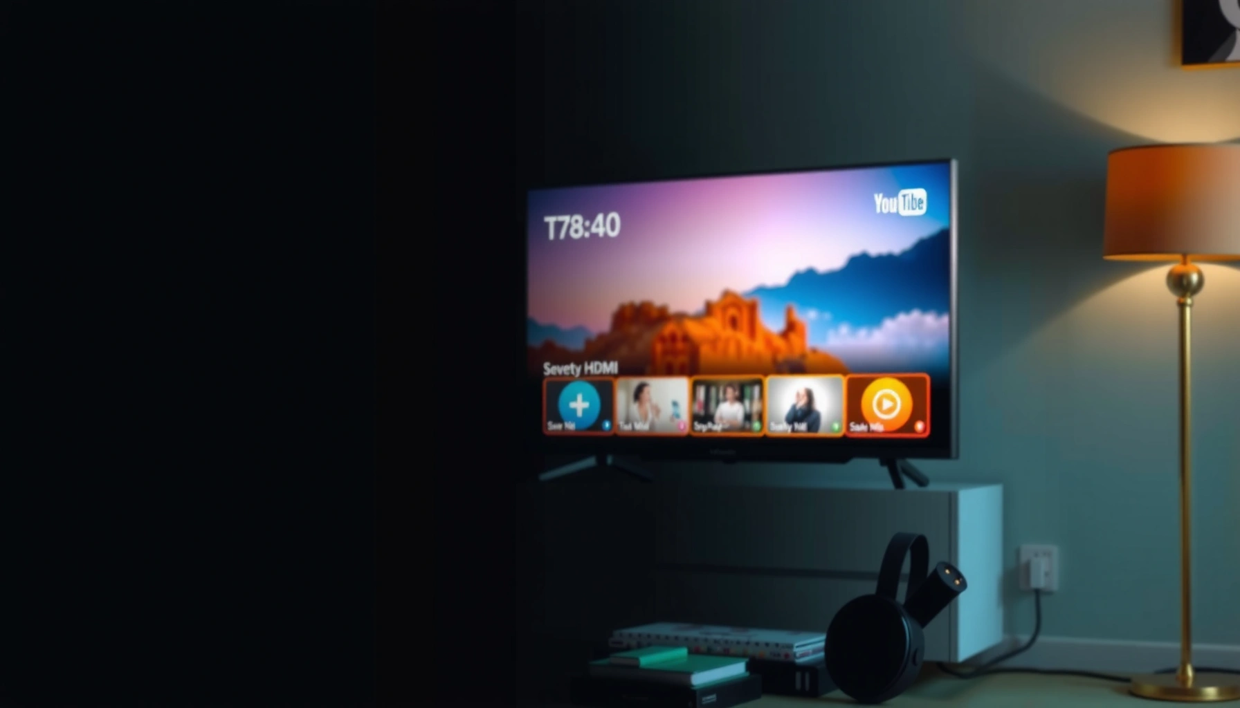 Comparison of Budget Smart TV and Chromecast for streaming services.