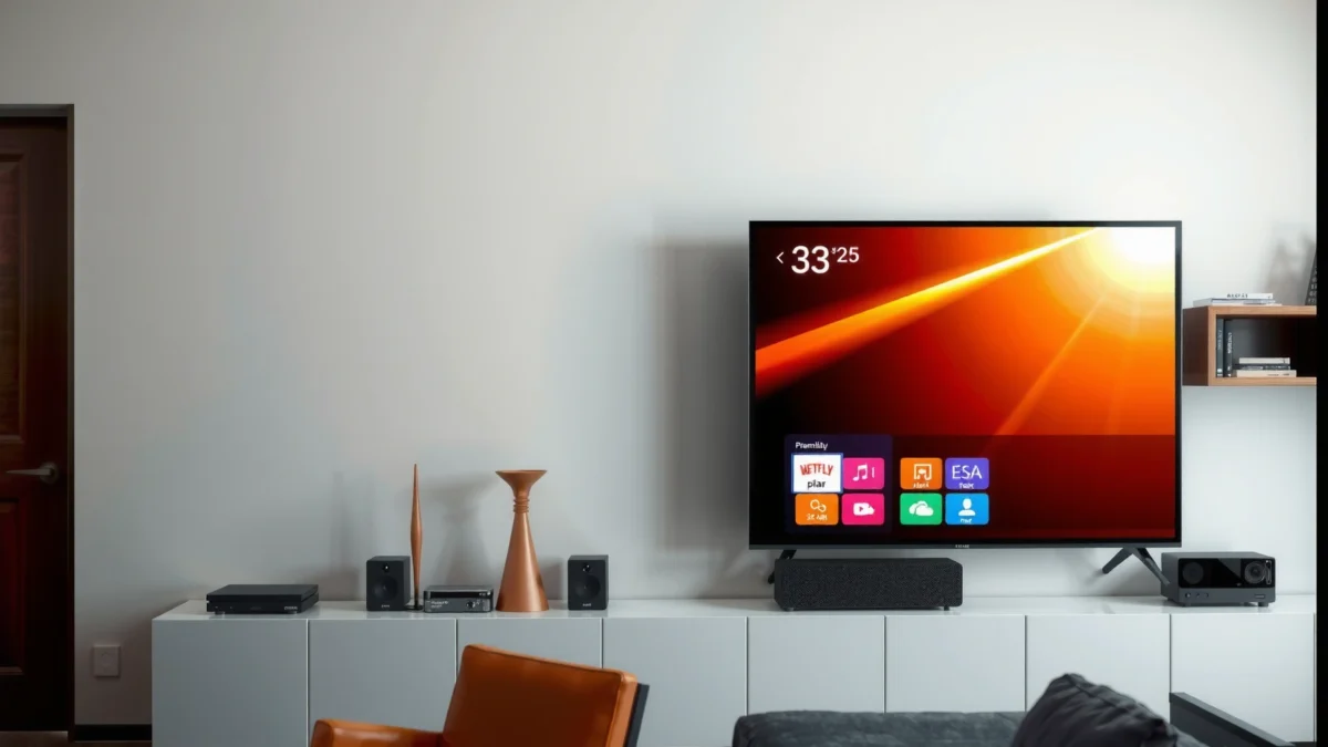 Comparison of Budget Smart TV and Premium Smart TV highlighting key differences