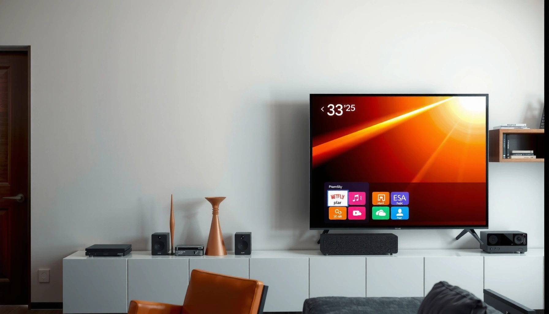 Comparison of Budget Smart TV and Premium Smart TV highlighting key differences