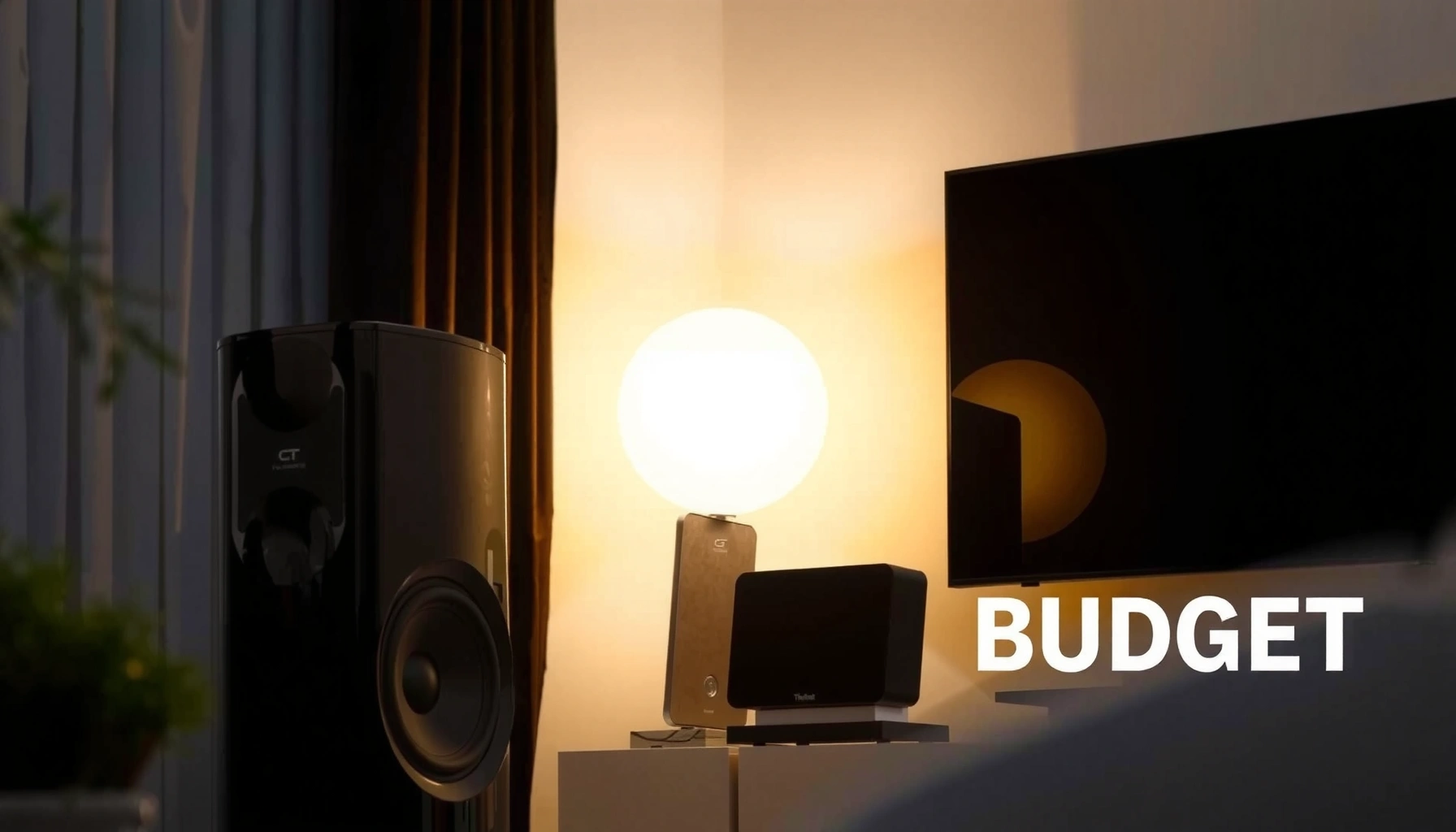Comparison of budget and premium TV speakers highlighting their differences.