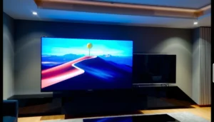 Comparison of a budget 75-inch TV and a premium 65-inch TV for better viewing experience.