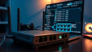 Step-by-step guide on how to change DHCP settings for network configuration.