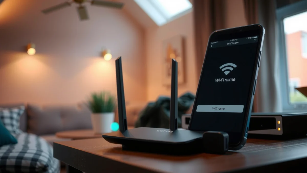 Step-by-step guide on how to change your Wi-Fi name for better network identification.