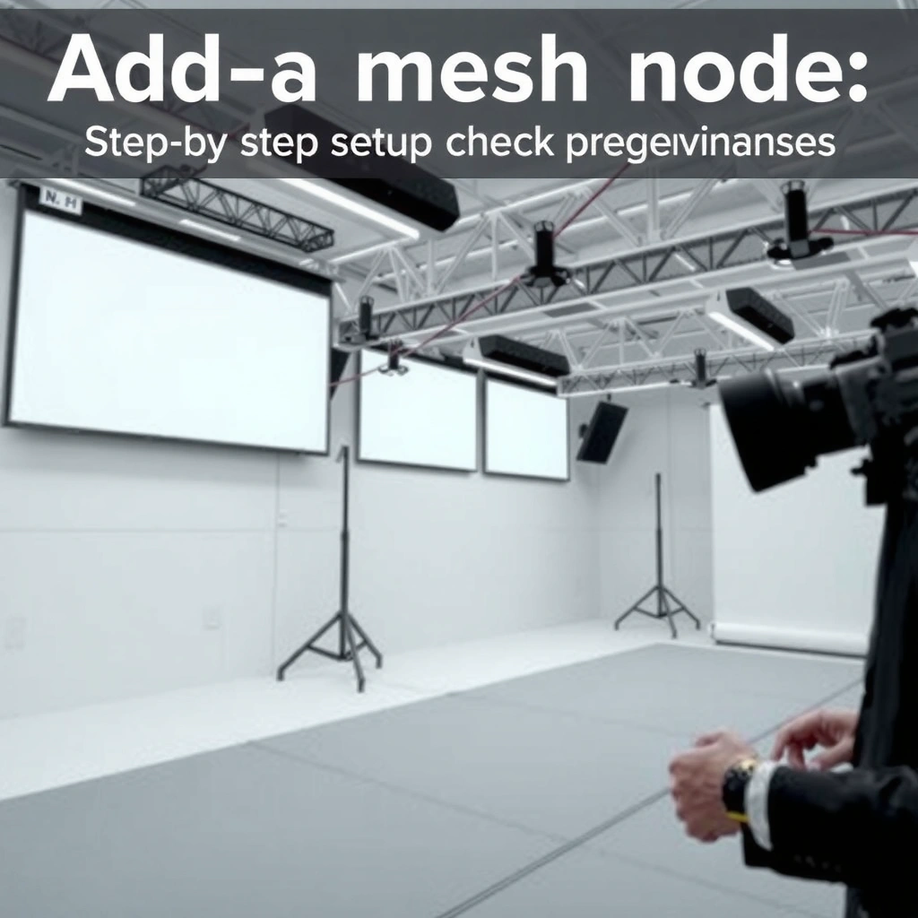 Image showing prerequisites and compatibility checklist for setting up a mesh node.