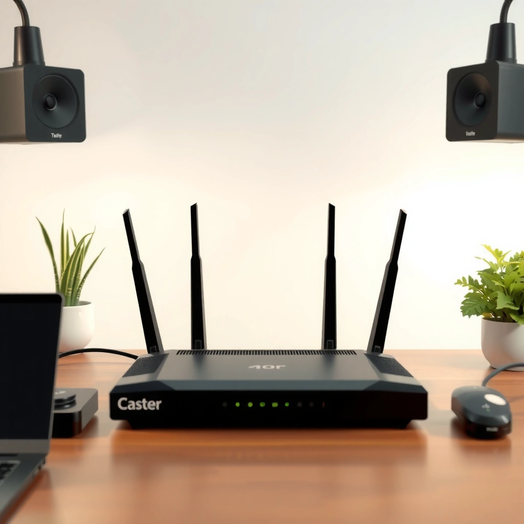 Image showing router settings for bandwidth control with QoS and traffic shaping options.
