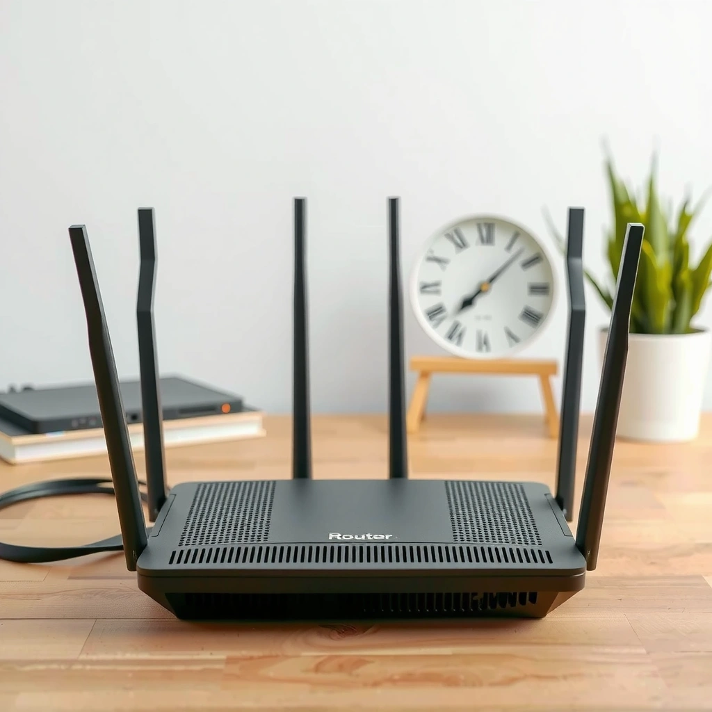 Image showing how to check router firmware version and model compatibility for troubleshooting