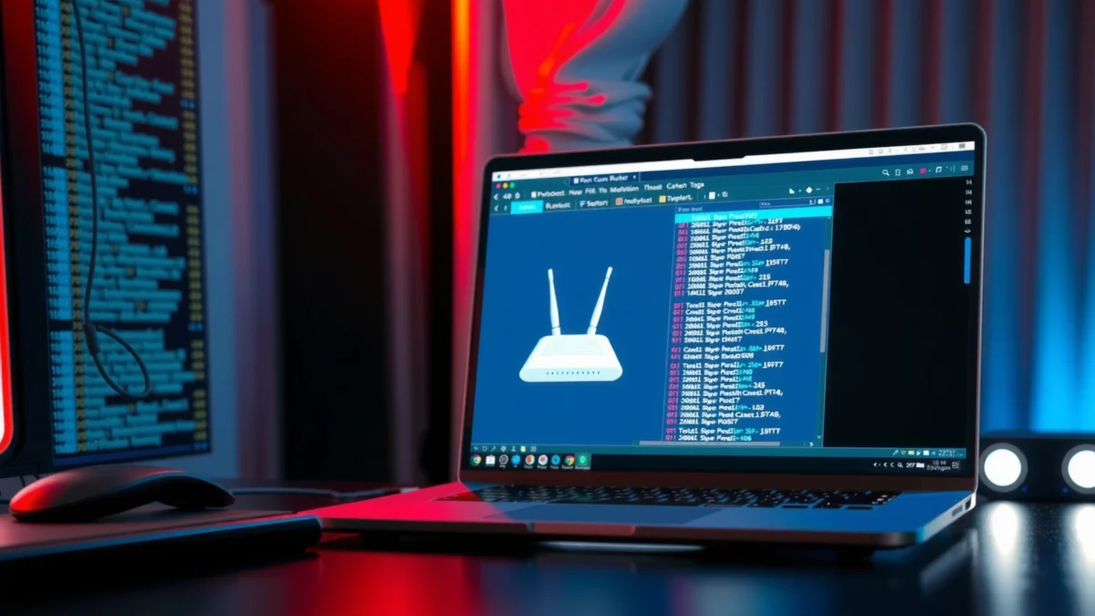 Step-by-step guide on how to check router logs for troubleshooting and monitoring network activity.