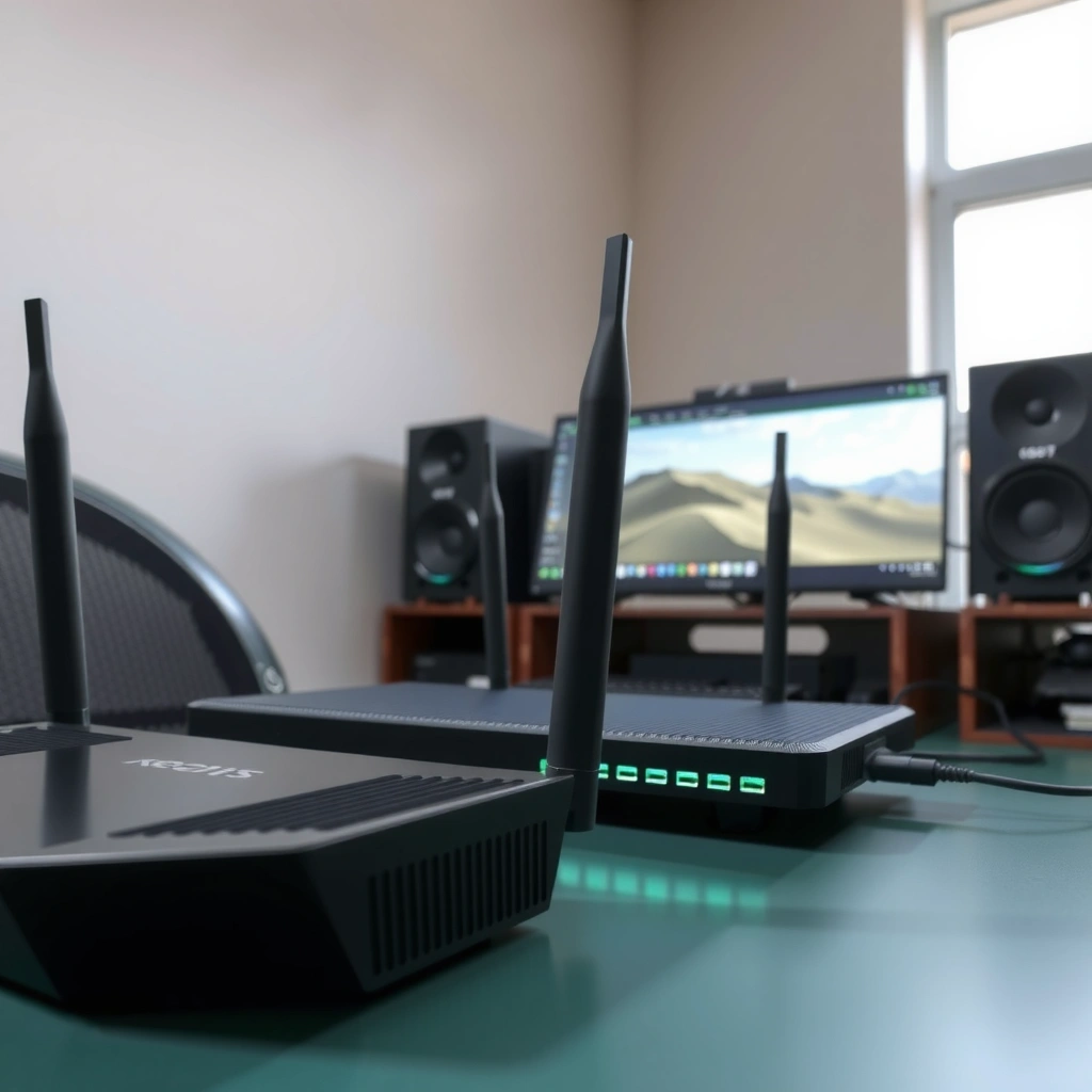 Image showing how to check your router model and current DNS settings for configuration.