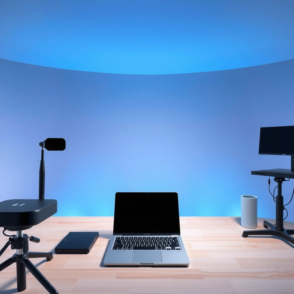A setup showing various mesh Wi-Fi equipment and optimal placement for best performance.