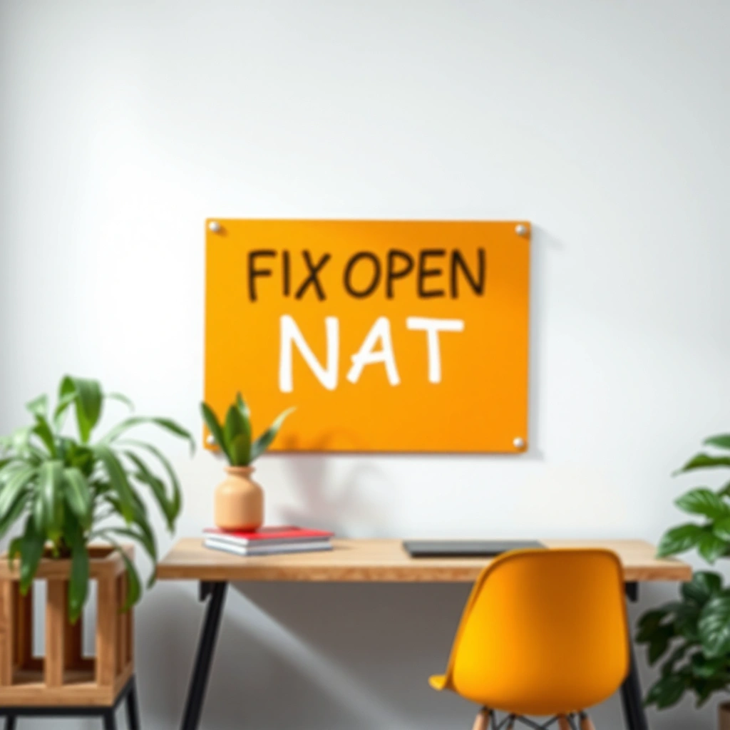 Image showing how to check NAT status and network setup for fixing open NAT problems