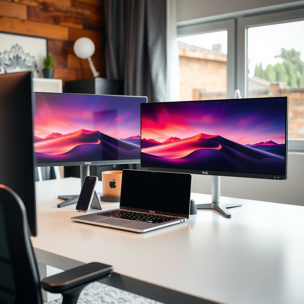 Comparison of common specs for BenQ PD2725U and LG 27UP850 4K IPS monitors.
