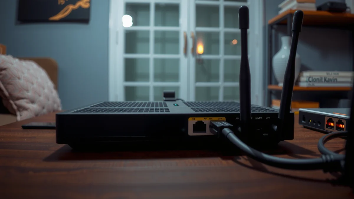 Step-by-step guide on how to connect two routers using an Ethernet cable.