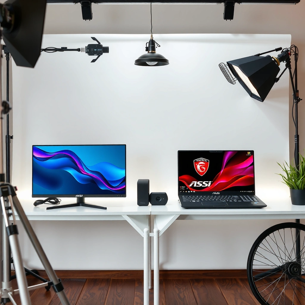 Comparison of core specs for ASUS XG32WCMS and MSI MAG 323UPF gaming monitors.