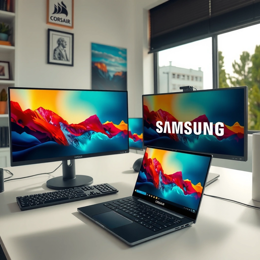 Comparison of Corsair and Samsung monitors for different user needs and preferences.