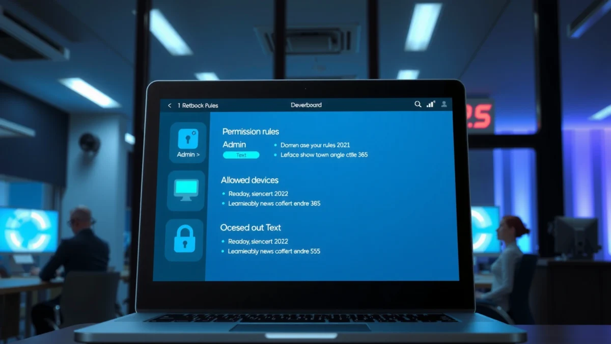Step-by-step guide on how to create device access rules for better security and management.