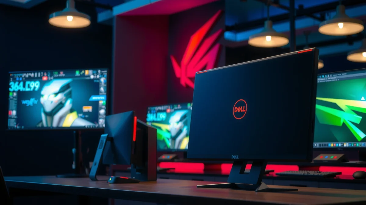 Comparison of Dell G2724D and HP Omen 27q 27-inch 1440p 165Hz monitors