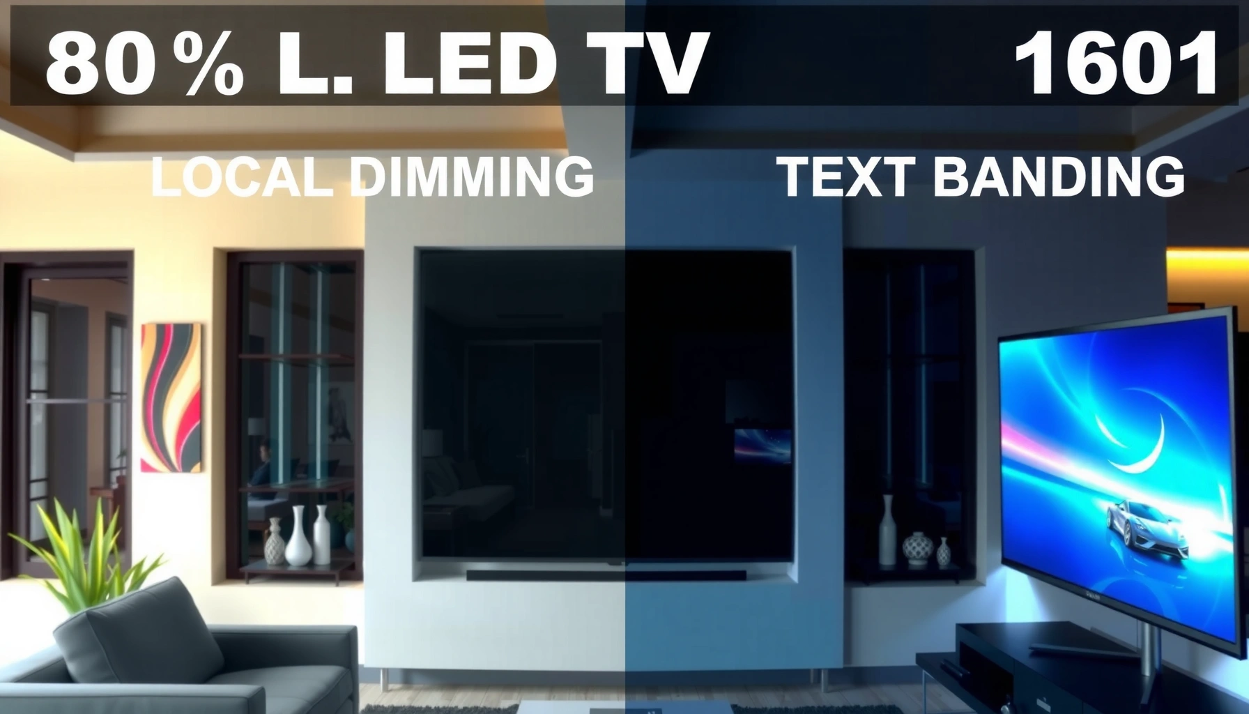 Comparison of Direct LED and Edge LED technology for better TV picture quality