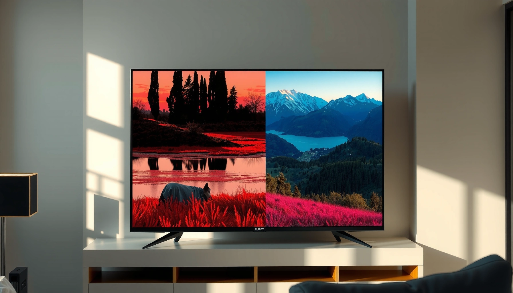 Visual comparison of Dolby Vision and HDR10 highlighting key differences for viewers
