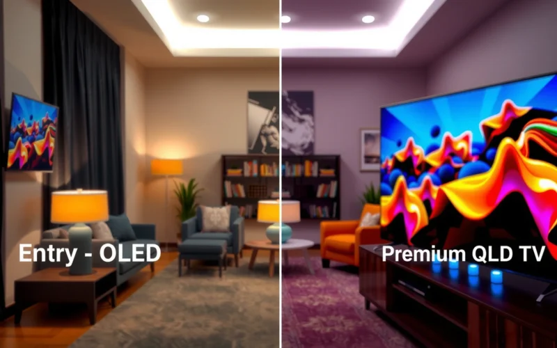 Entry-Level OLED vs Premium QLED: Which TV Should You Buy?