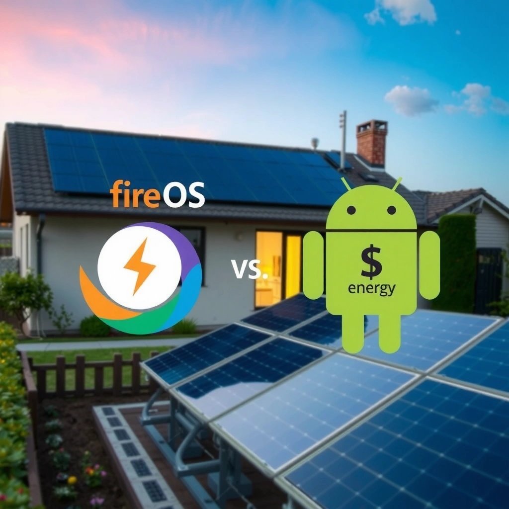 Overview of Fire OS features and interface for smart TV users comparing with Android TV.