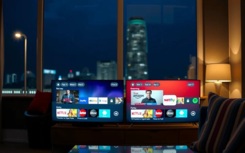 Fire OS vs Android TV: Key Differences for Smart TV Users